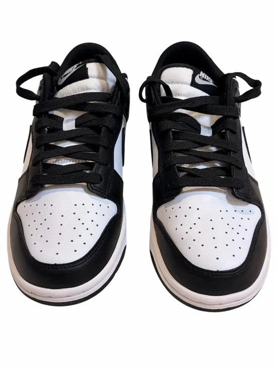 NIKE new 2021 Panda Dunk Low Retro Black White Sneakers - M US7 / W US8.5 - Picture 4 of 16
